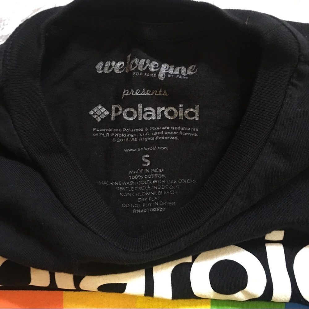 Polaroid T Shirt Size Small - Picture 2 of 3